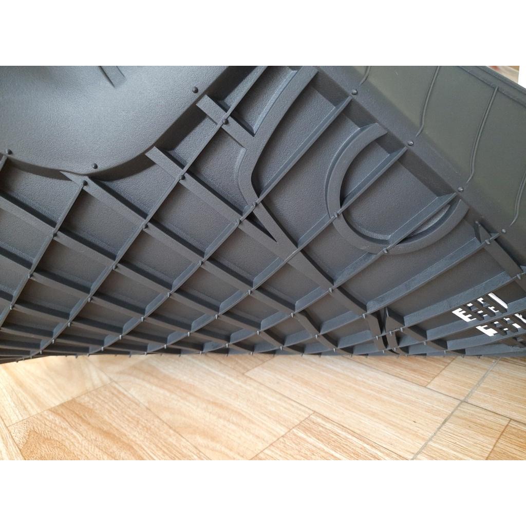 Thảm lót sàn xe ô tô Mercedes C 2013- đến nay Nhãn hiệu Macsim 3W chất liệu nhựa TPE đúc khuôn cao cấp - màu đen