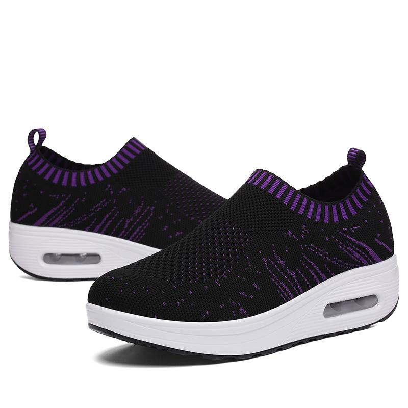 Nền Tảng Sneakers Nữ Mèo Thiết Kế Dáng Hình Dáng Đẹp Bộ Lưu Điện Khoét Giày Nữ Mũi Tròn Đế Xuồng Giày Thể Thao Bé Gái Stovepipe Giày