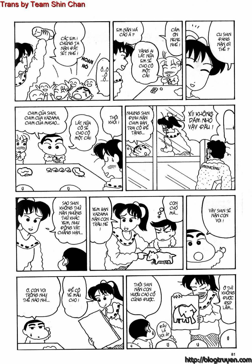 crayon shin-chan cậu bé bút chì chapter 3 86