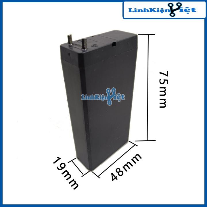 Pin Đèn Pin Vợt Muỗi 4V 1600mA 48x19x75mm