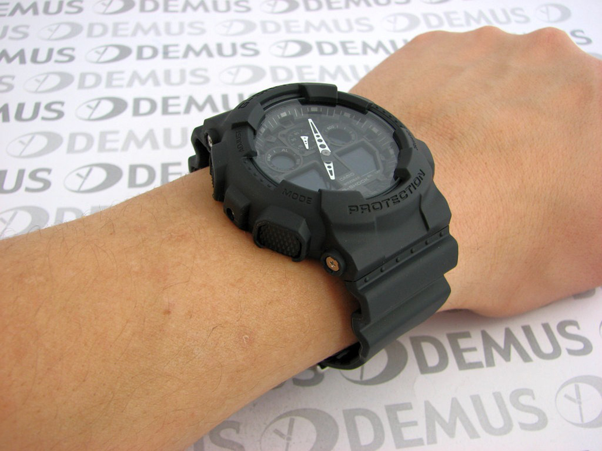 Đồng hồ nam dây nhựa Casio G-SHOCK GA-100-1A1DR