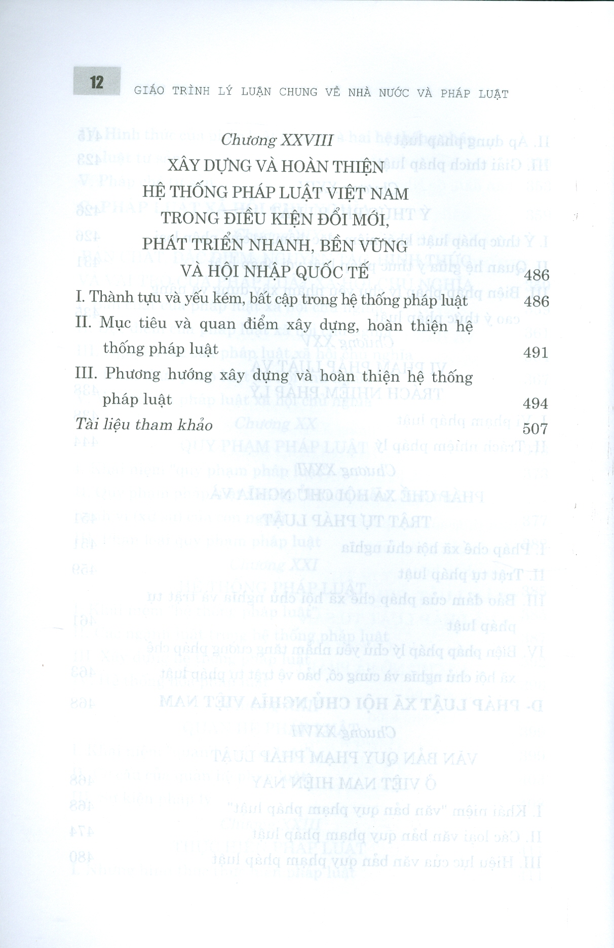 Giáo trình  LÝ LUẬN CHUNG VỀ NHÀ NƯỚC VÀ PHÁP LUẬT (Dùng Cho Đào Tạo Đại Học, Sau Đại Học Và Trên Đại Học Ngành Luật) (Xuất bản lần thứ ba có chỉnh sửa, bổ sung) - Bản in năm 2022