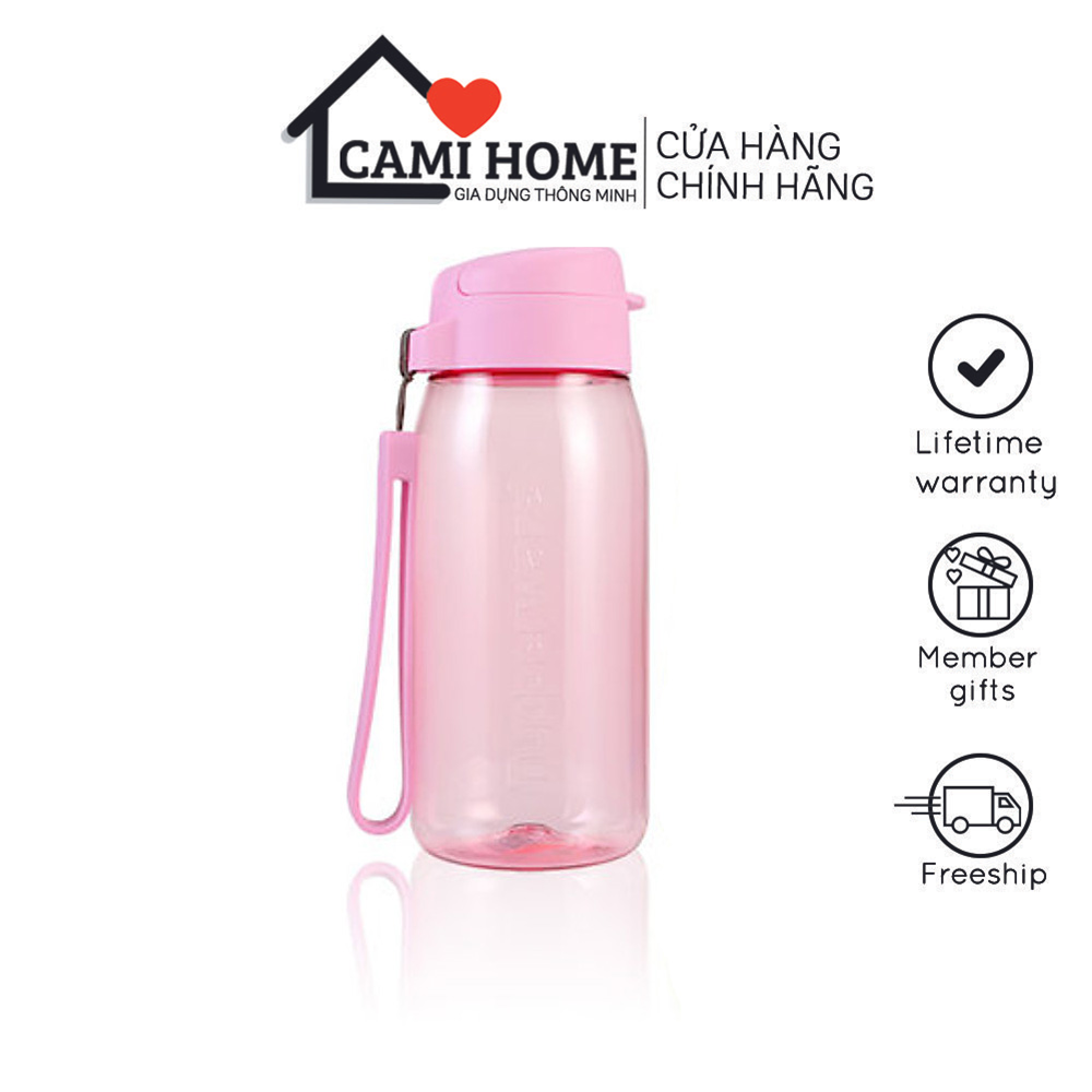 Bình Nước Lohas Flask 550ml Tupperware, Bình Đựng Nước Nhựa Nguyên Sinh An Toàn