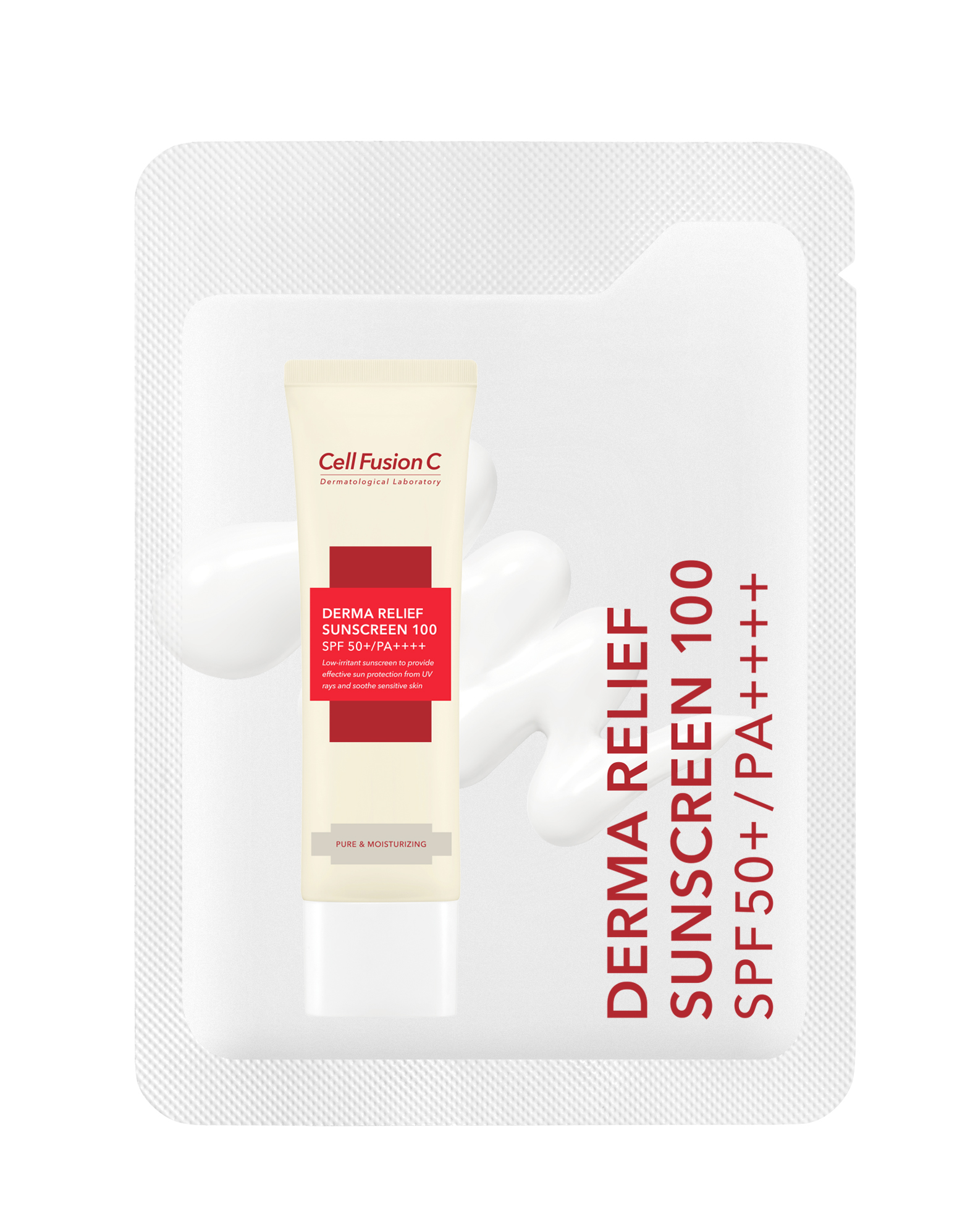 [GÓI DÙNG THỬ 1.2ML] Kem Chống Nắng Cho Da Nhạy Cảm Cell Fusion C Derma Relief Suncreen 100 SPF 50+/PA++++ (1.2g)