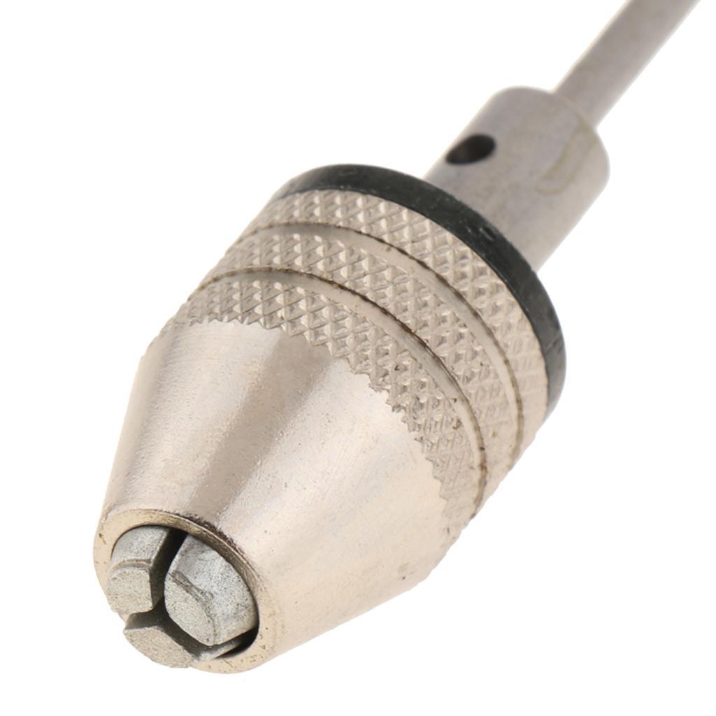 Pack of 2 | 0.3-3.4mm 2.35mm 3mm Drill Chuck Screwdriver Adaptor Hex Shank | Quick Release Drill Chuck Adapter Converter