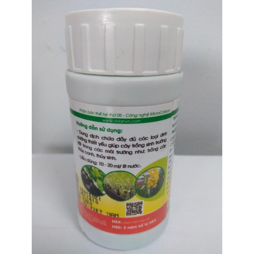 Phân bón vi lượng trồng cây thủy canh, thủy sinh Bio - Life - chai 100ml