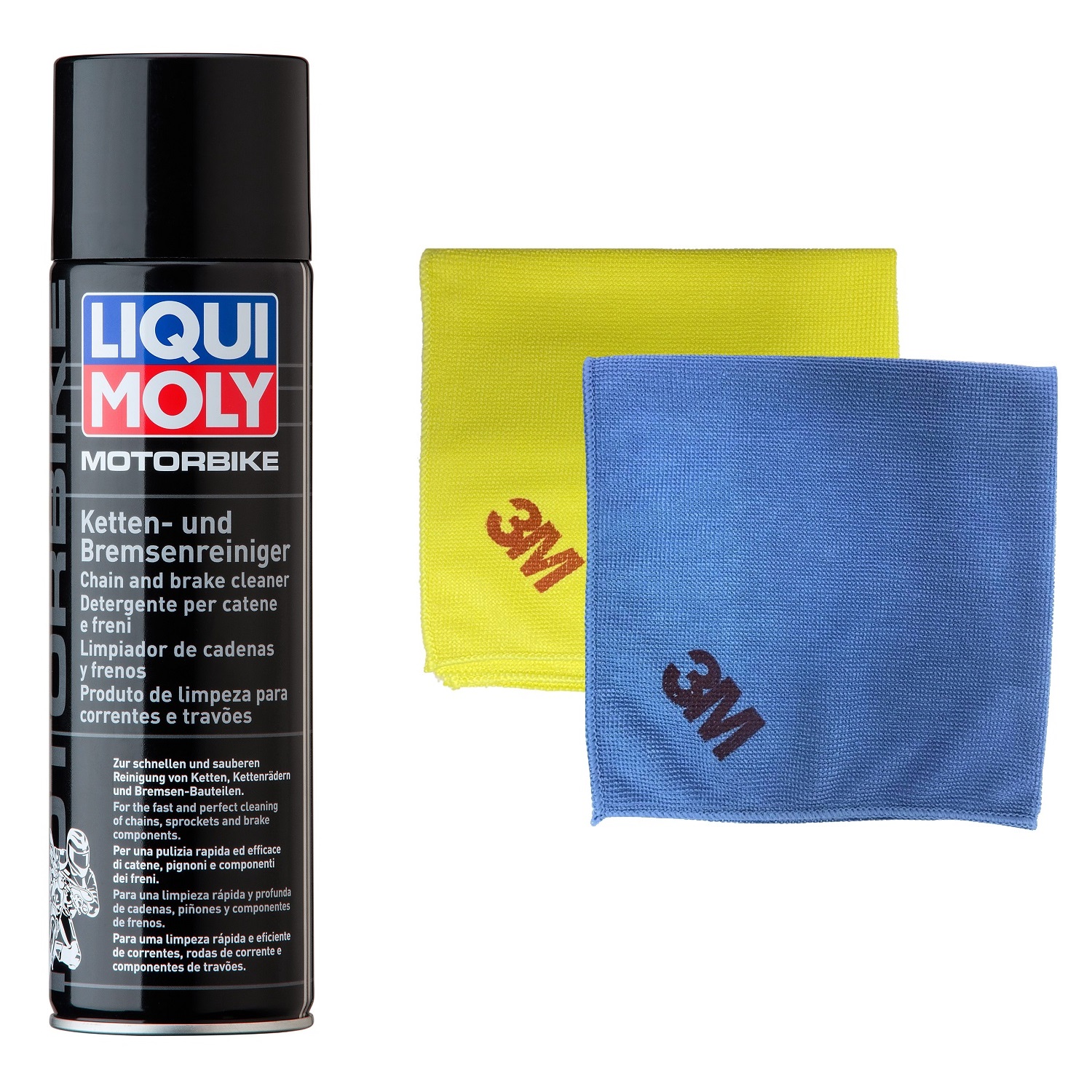 Chai xịt vệ sinh sên xích có phốt Liqui Moly 1602 - Tặng kèm 1 khăn lau chuyên dụng 3M