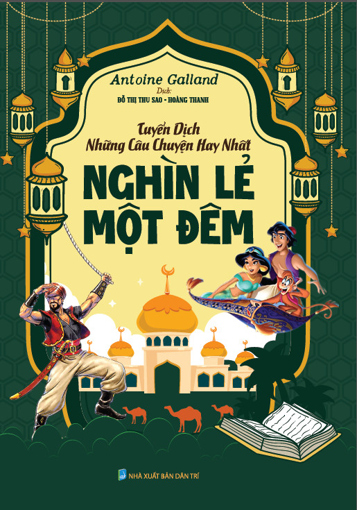 Sách - Tuyển Dịch Những Câu Chuyện Hay Nhất Nghìn Lẻ Một Đêm (HA)