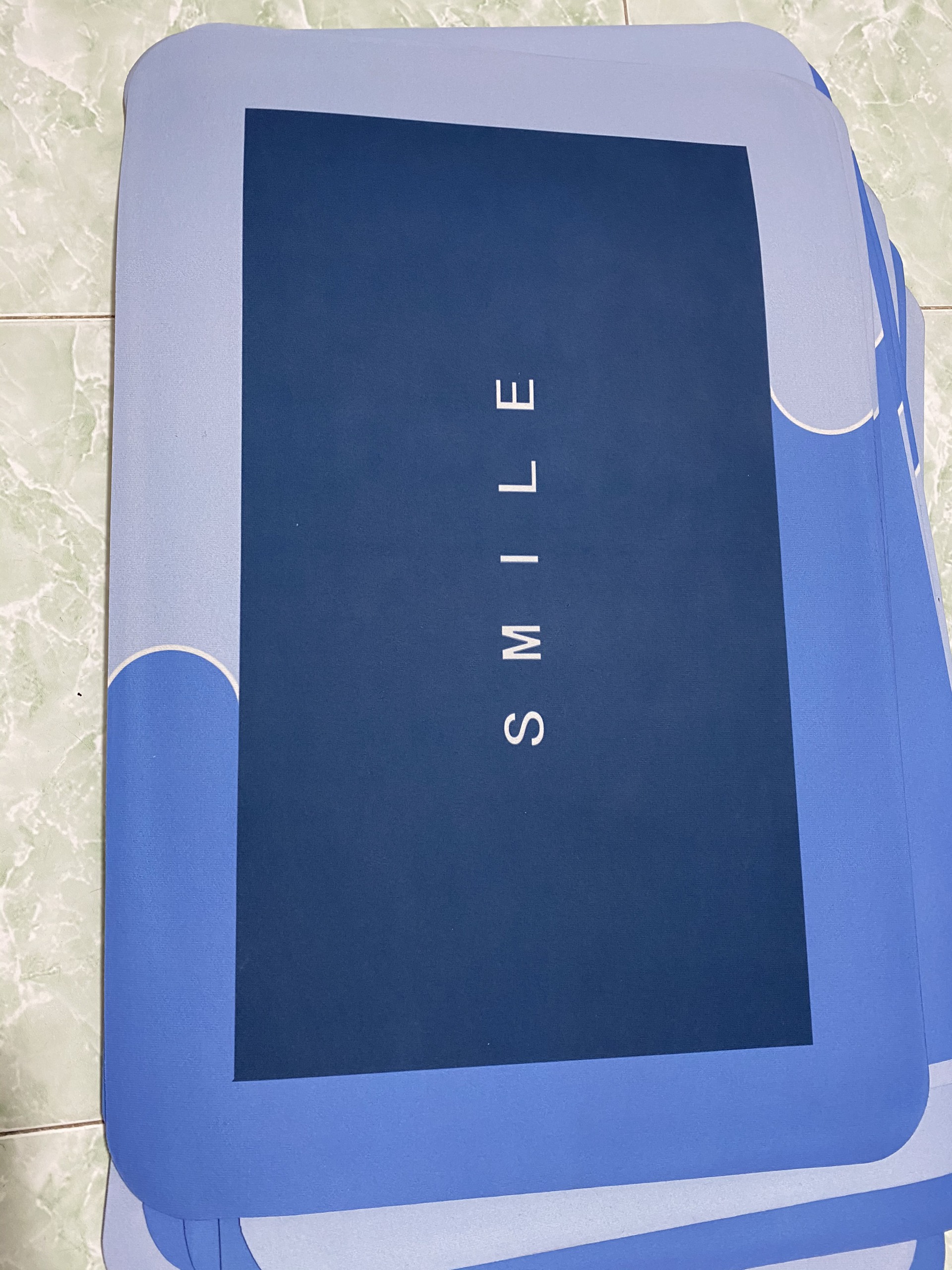 Thảm chùi chân Silicon Bathroom siêu thấm nước, chống trơn trượt