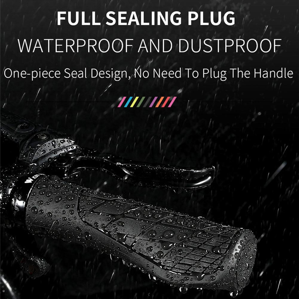 Một cặp tay cầm xe silicon mềm WEST BIKING chống trượt