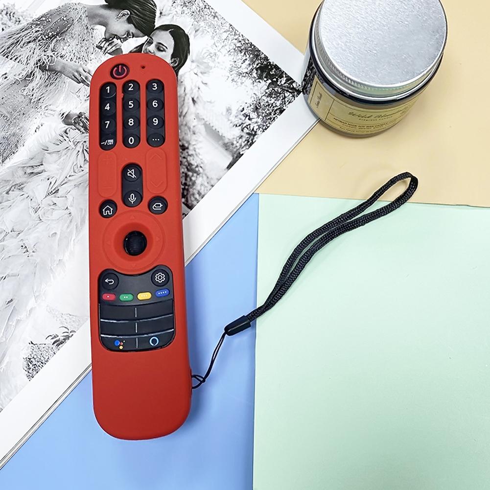 Vỏ silicone đầy màu sắc cho LG AN-MR21GC MR21N/21GA điều khiển điều khiển từ xa cho LG OLED TV Magic từ xa một MR21GA