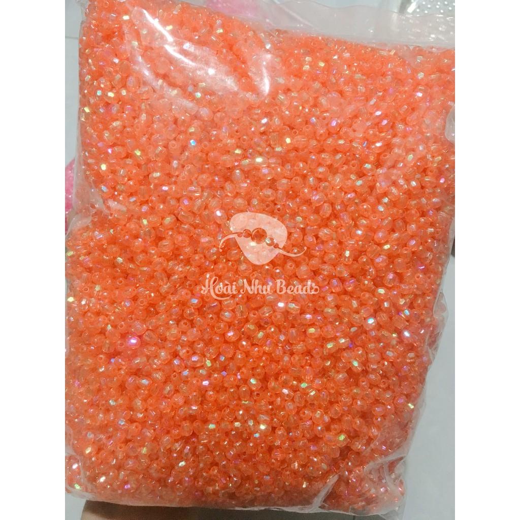 2000 Hạt góc cừ 4mm lấp lánh gói khoảng 100gram