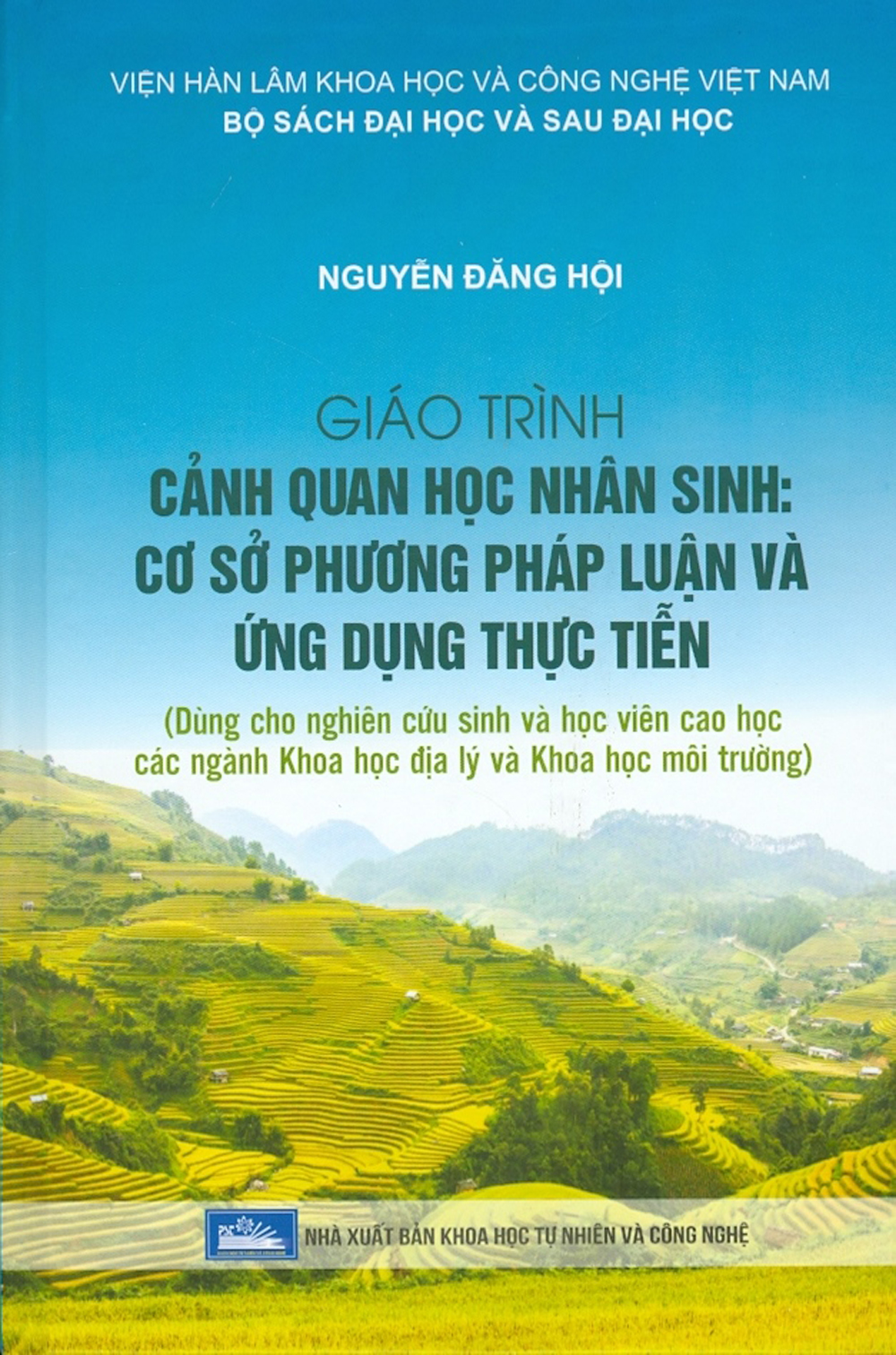 Giáo Trình Cảnh Quan Học Nhân Sinh: Cơ Sở Phương Pháp Luận Và Ứng Dụng Thực Tiễn _ Bìa Cứng