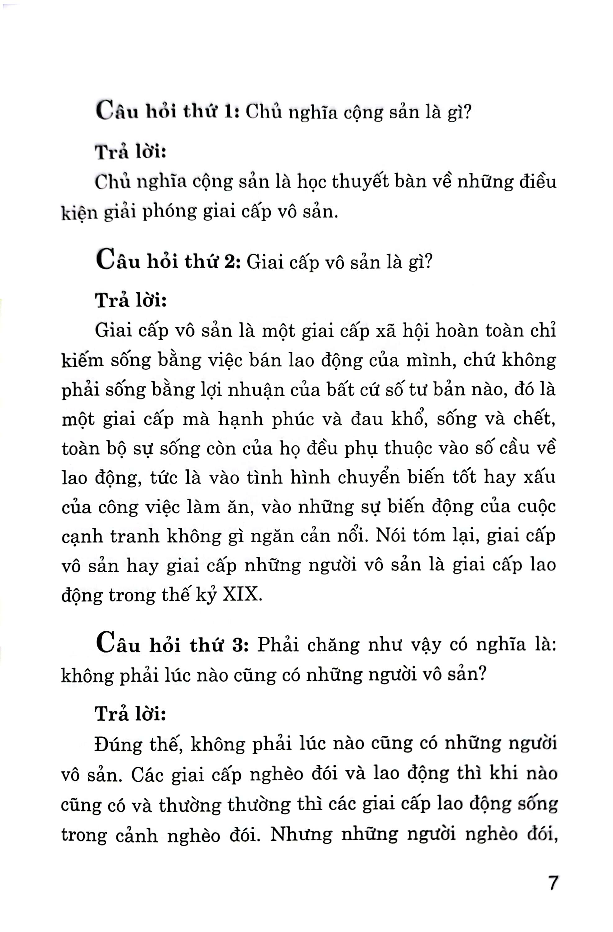 Những Nguyên Lý Của Chủ Nghĩa Cộng Sản
