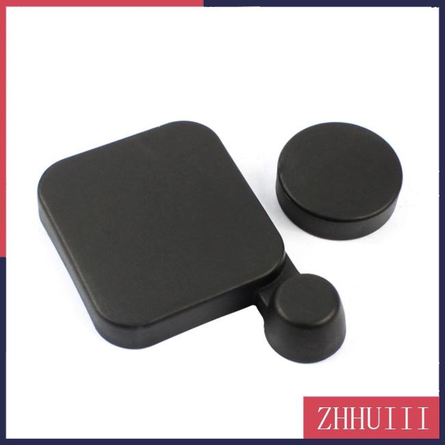 1 Bộ Nắp Ống Kính Máy Ảnh Gopro Hero3 Bằng Silicone Chống Thấm Nước