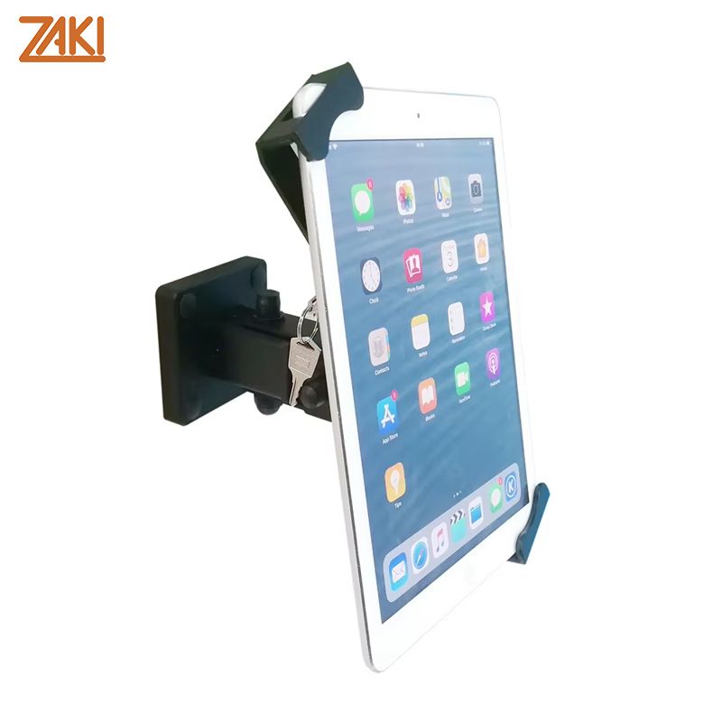 Giá đỡ cho iPad/Tablet có khoá treo tường kích thước 7-13&quot; - Zaki ZK81 (Đen) - Hàng Chính Hãng