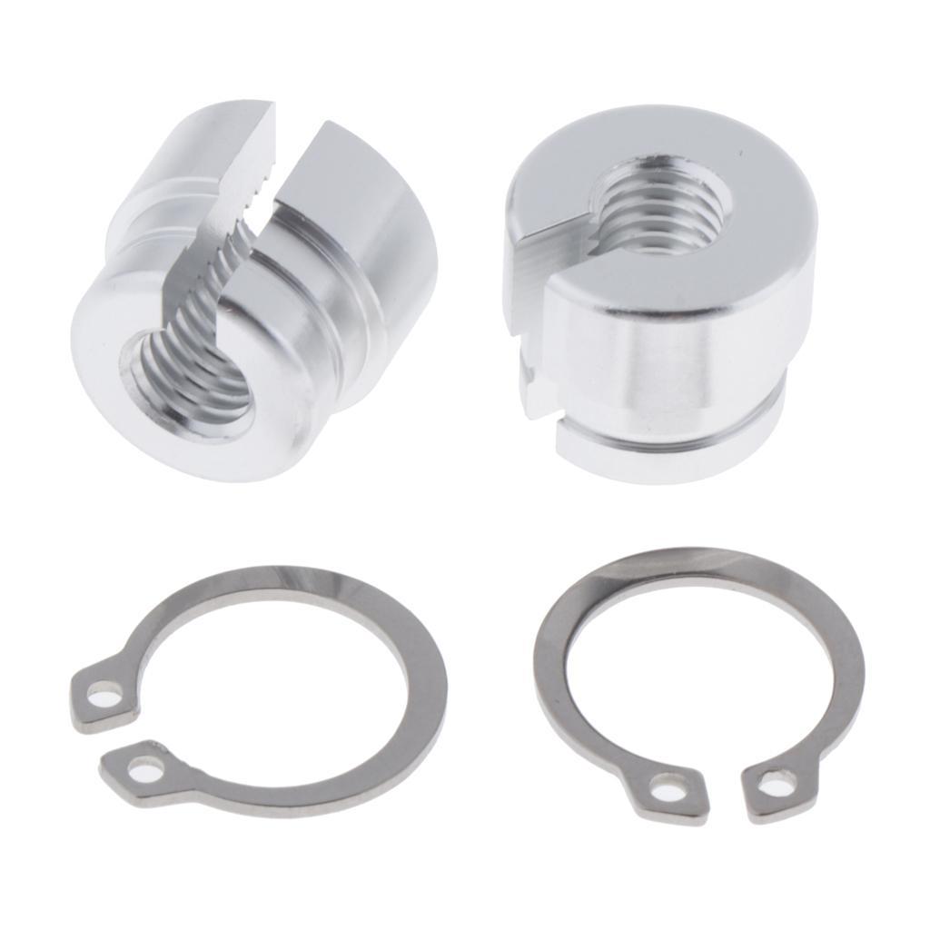 3-5pack Billet Aluminum Throttle Cable Bushings For BMW E30 E34 E28 E39 E36 M20