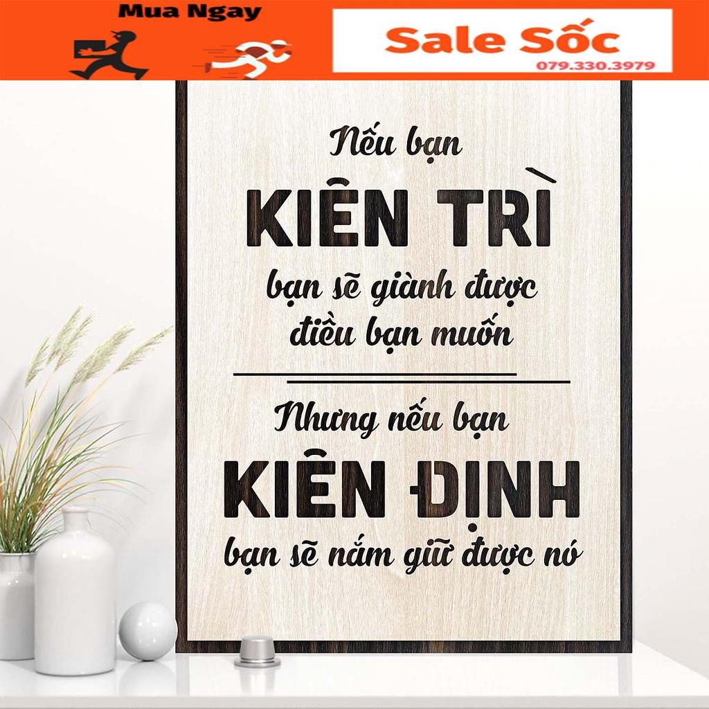 Tranh Nội Thất, Tranh Trang Trí , Treo Tường . Kiên Trì .. Kiên Định Tạo Động Lực Trong Công Việc Và Hoc Tập