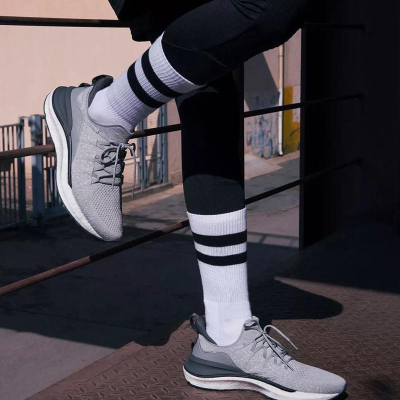 Giày thể thao Mijia 4 Nhẹ thở giày đàn hồi đôi giày sneaker sneaker cho người đàn ông Color: grey Shoe Size: 39