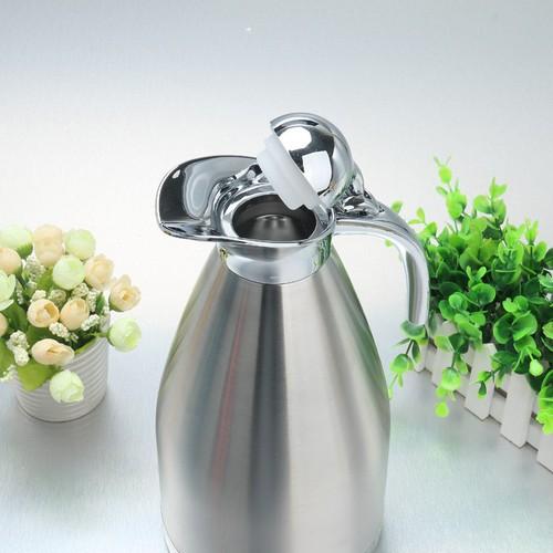 Ca giữ nhiệt inox Thái Lan cao cấp mỏ vịt (2L) BÌNH NƯỚC INOX GIỮ NHIỆT CHÂN KHÔNG MỎ VỊT 2L - BÌNH 2L