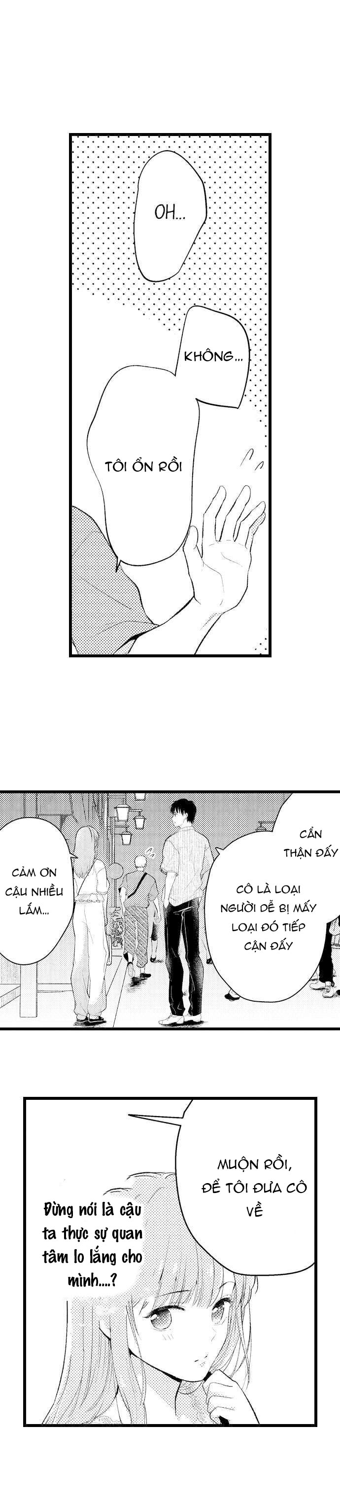 chỉ 3 giây sau, anh ấy như biến thành quái thú chapter 8.1 4