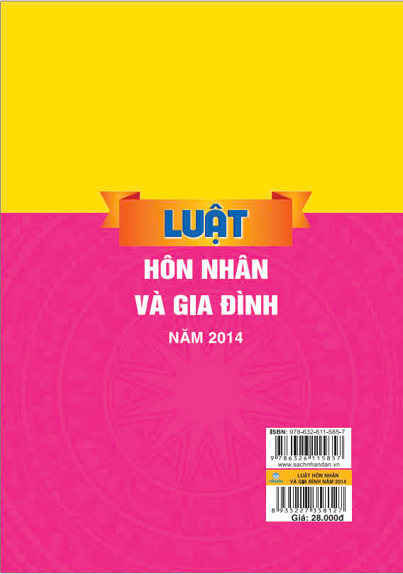 Sách - Luật Hôn nhân và Gia đình (NXB Lao động) - ndbooks