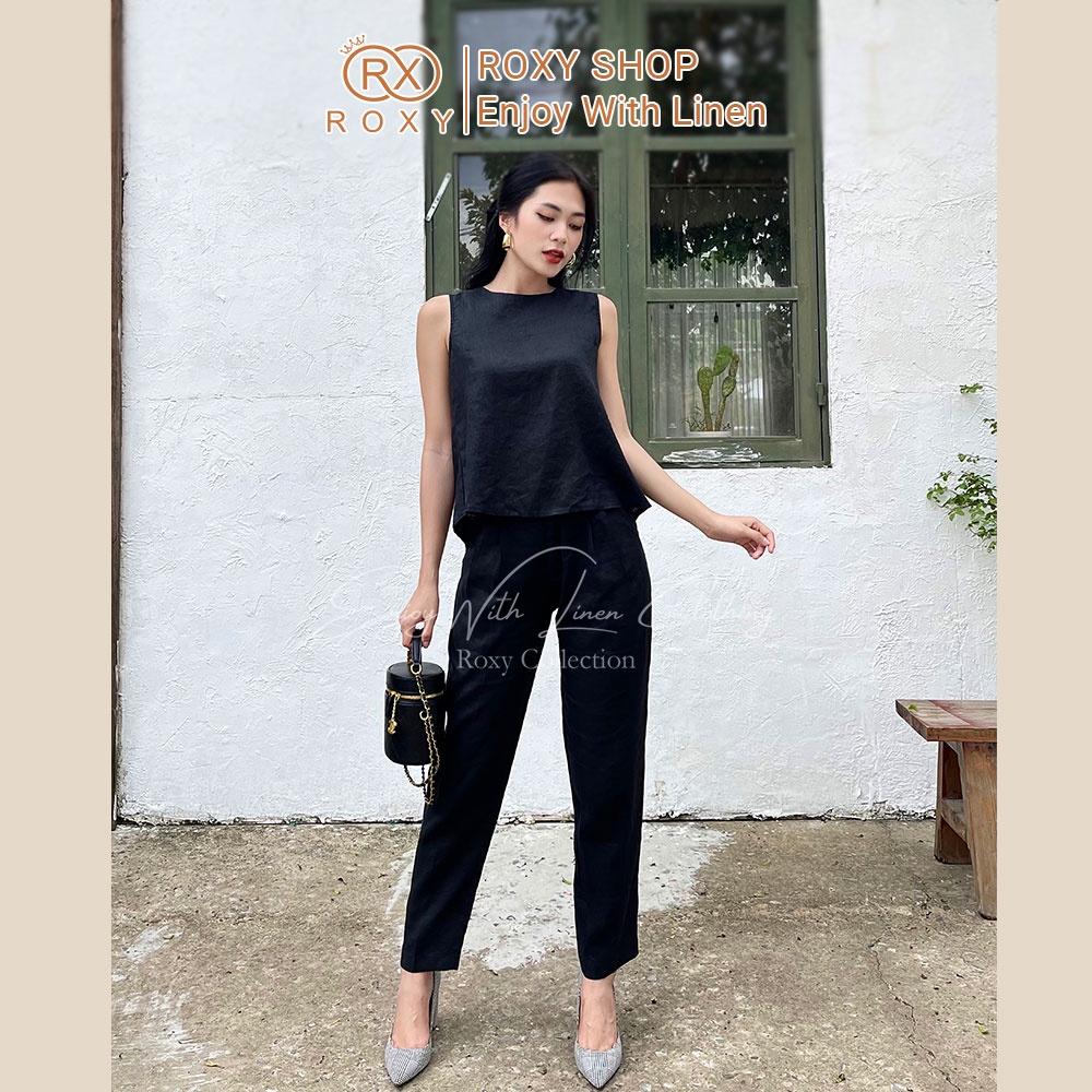 Quần Linen Baggy Cao Cấp Form Vừa