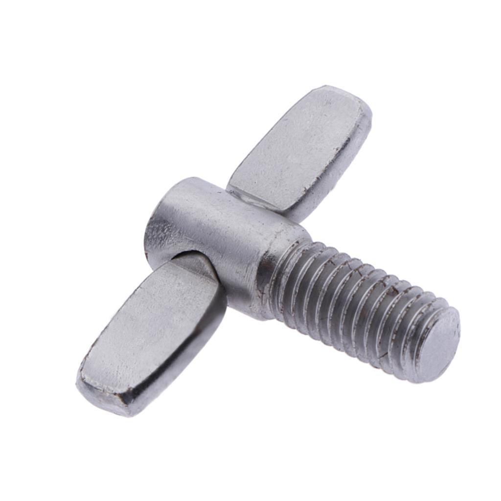 3-  Cymbal Stand Wing Screw Nut Drum Percussion Parts