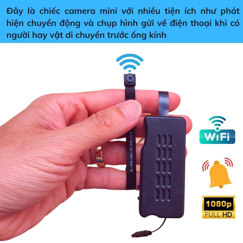 Camera quan sát Wifi HQX99 quay phim Full HD 1080P xem từ xa qua điện thoại