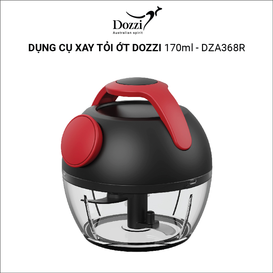 Dụng cụ xay tỏi ớt DZA368R Dozzi (Hàng chính hãng)