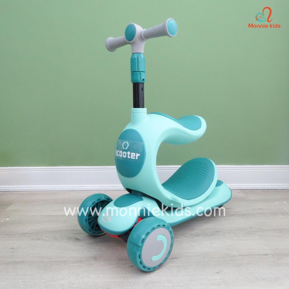 (Sỉ từ 4 xe)Xe Scooter SaSa 3in1 cao cấp cho bé