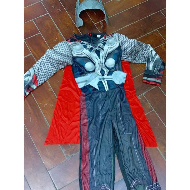 Bộ Quần áo siêu anh hùng cho bé trai Nhân vật Thần Sấm