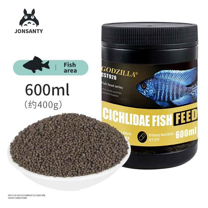 Thức ăn cá ali JONSANTY - Cám dinh dưỡng cho các dòng cá Cichlids - phụ kiện thủy sinh - shopleo