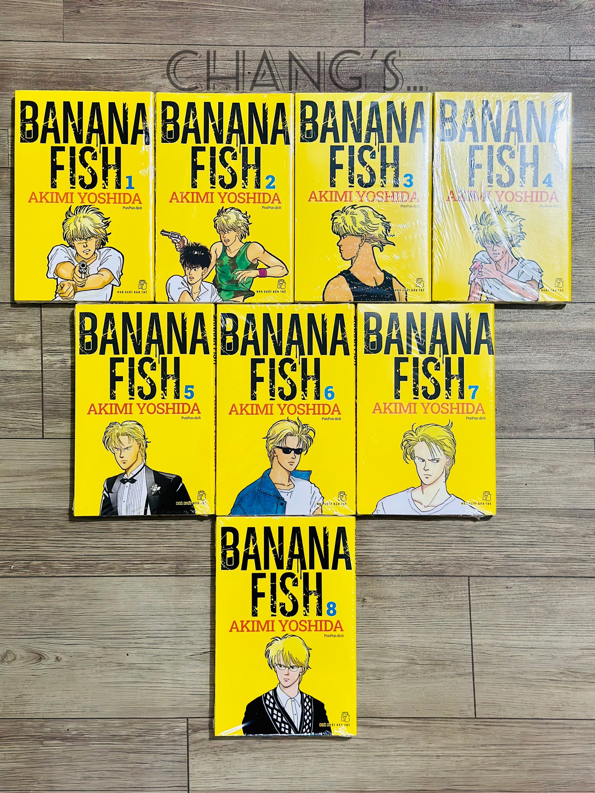 Truyện tranh Banana Fish lẻ Tập - Nguyên seal kèm Postcard