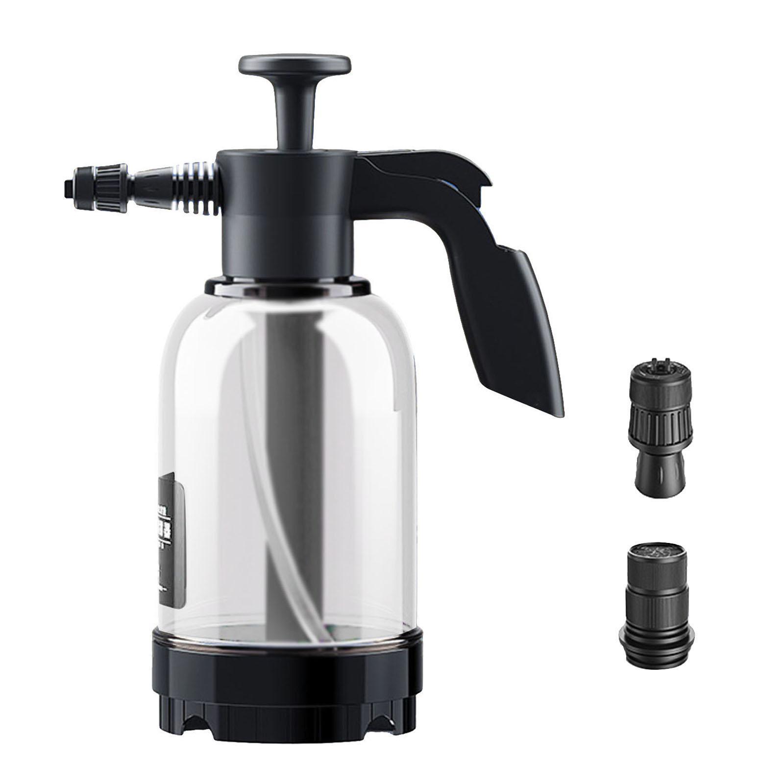 2.0L Lawn Car Wash Pump Foaming Sprayer Black