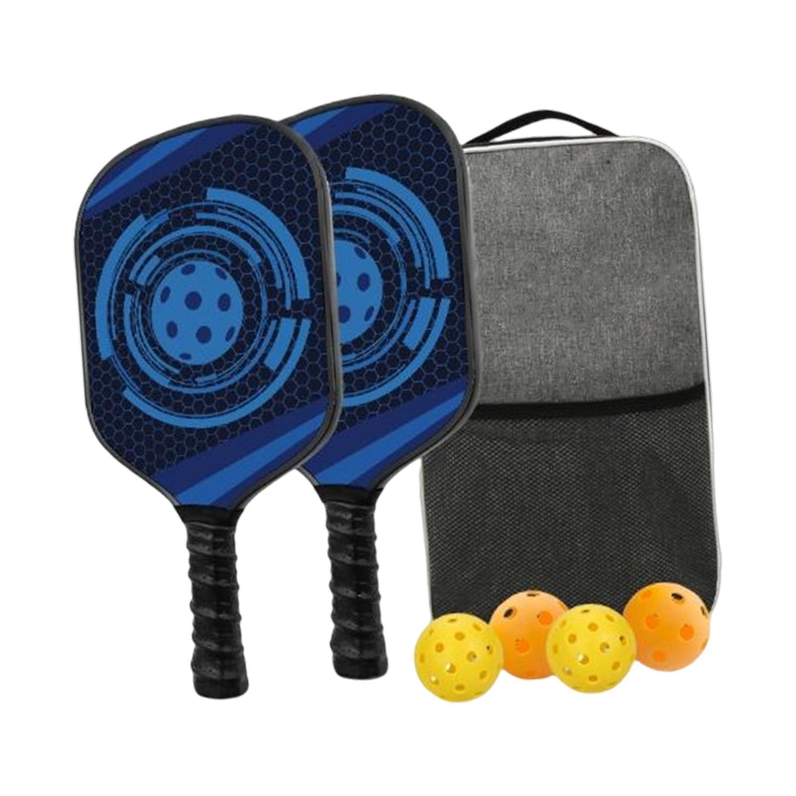 Professional Pickleball Paddles and Carry Bag for Beginner to Advanced Player Indoor Outdoor Use