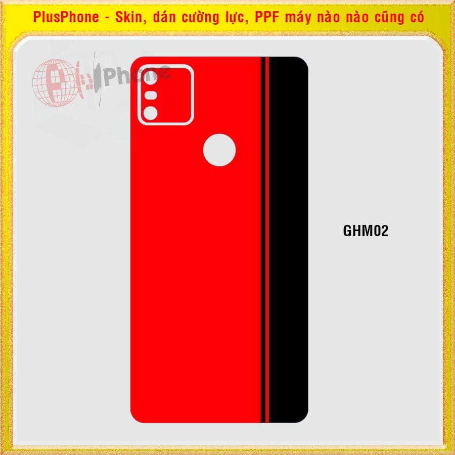 Dán Skin mặt sau cho Bphone 3, 3 Pro, Bphone B86, B86s mẫu Thom Browne, matrix camo