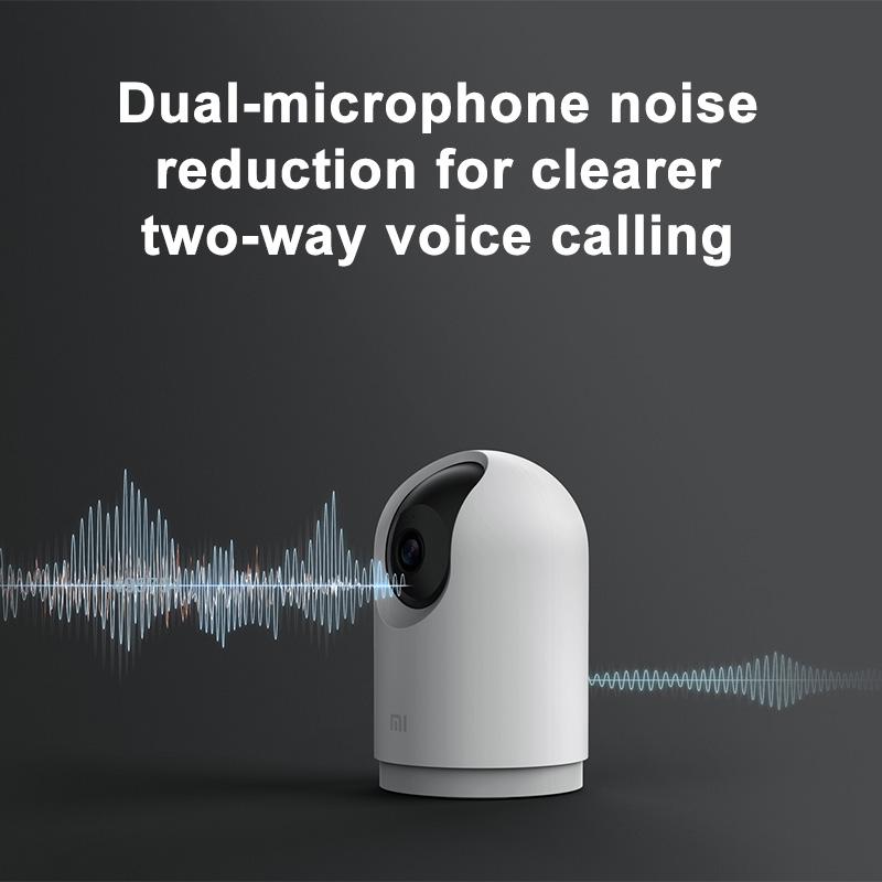 Phiên bản toàn cầu Xiaomi Mi 360 ° Camera an ninh gia đình 2K Pro 1296p HD WiFi Vision Vision SMART FULL Màu sắc AI Phát hiện con người đến màu: Toàn cầu MI 2K Pro