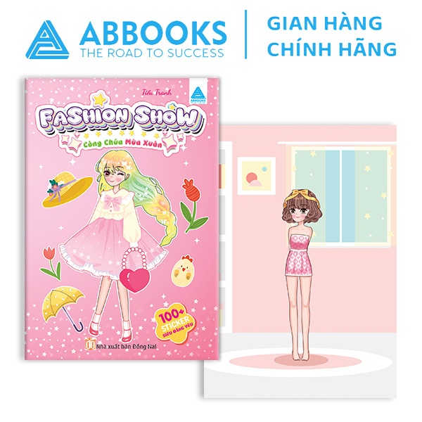 Sticker Bộ 4 Cuốn Siêu Đáng Yêu - Fashion Show Công Chúa - Mùa Đông, Mùa Hạ, Mùa Xuân, Mùa Thu