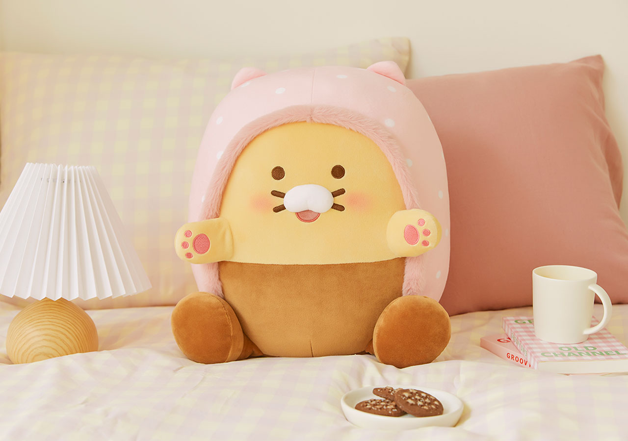 Gối Ôm Goodnight Choonsik KAKAO FRIENDS Chính Hãng