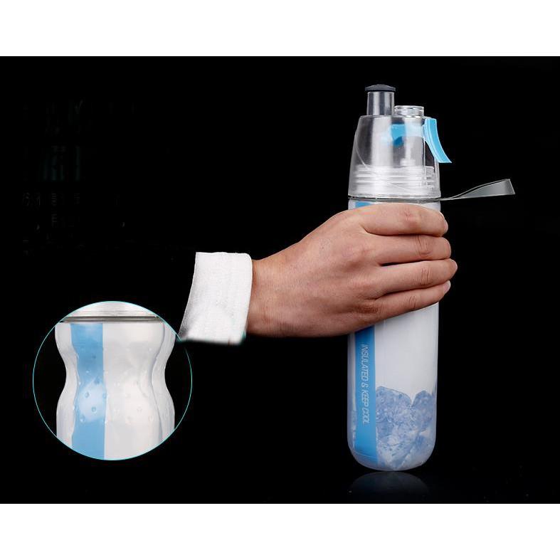 Bình nước thể thao phun sương Cao cấp 500ml
