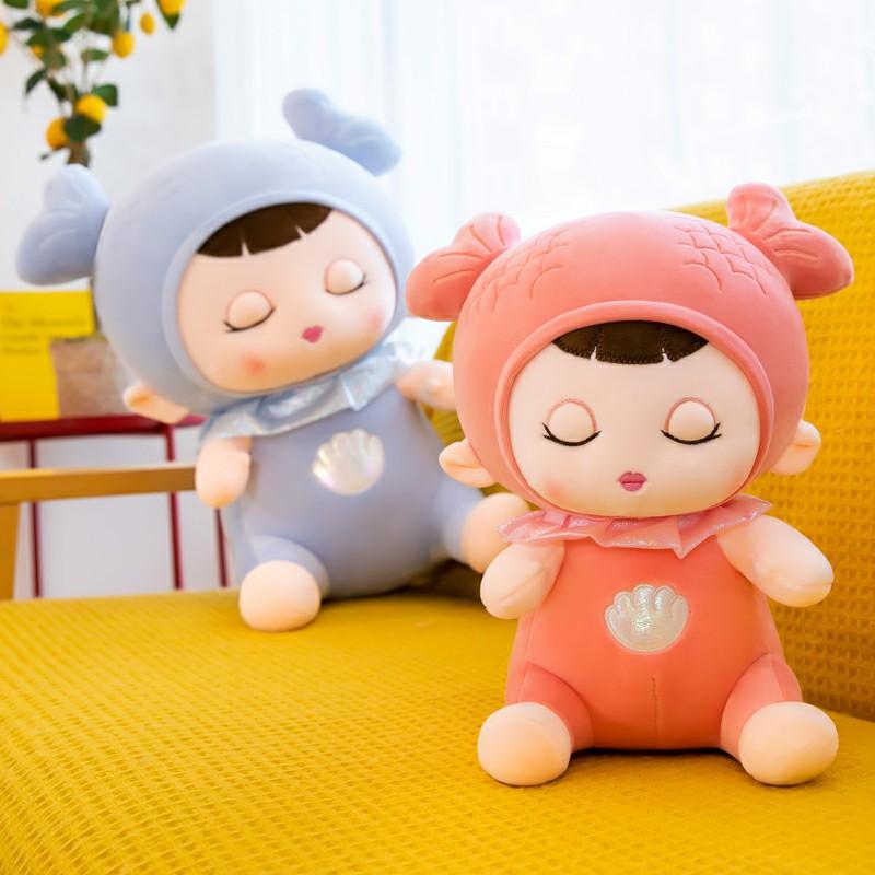 Gấu Bông Búp Bê Em Bé Nhắm Mắt Cao Cấp