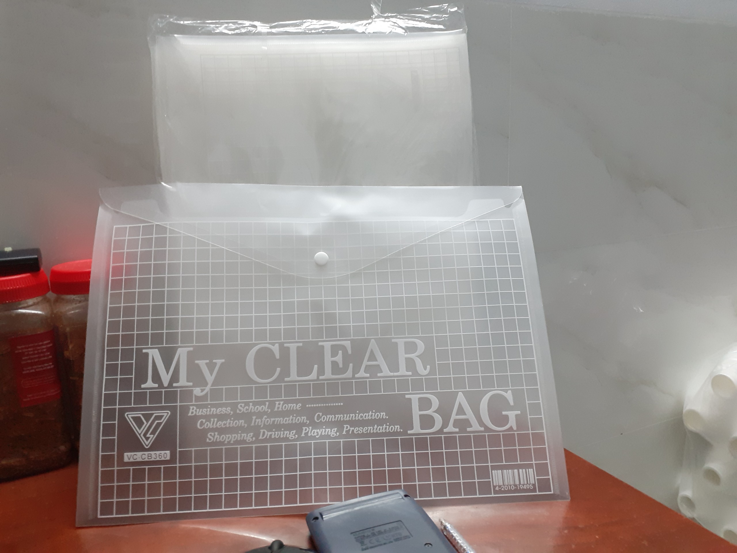 Combo 1 xấp 12 cái bìa nút F4 my clear VC hàng siêu dày siêu tốt.