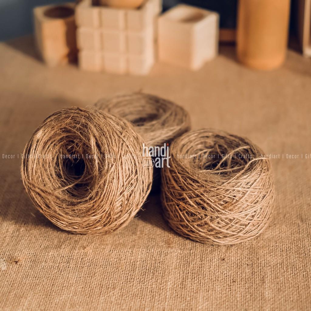 Cuộn 250m dây thừng 1mm handmade/ Cuộn dây gai