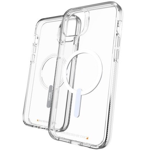 Ốp lưng bảo vệ Gear4 D3O Crystal Palace snap 4m hỗ trợ sạc không dây cho iPhone 14 series - Hàng chính hãng