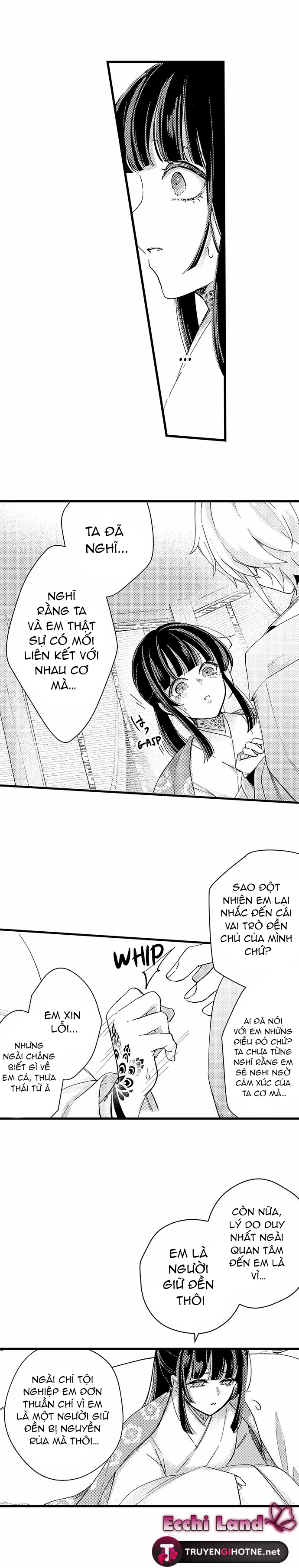 Ôm Lấy Người Giữ Đền Bị Nguyền Rủa chapter 8.1 - Trang 4