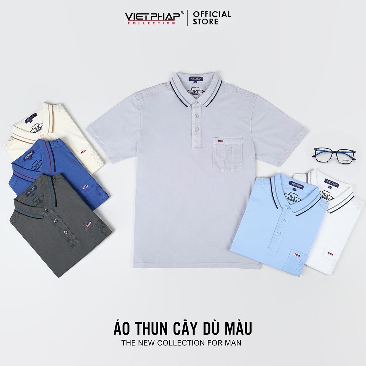 Áo Thun Cây Dù Cao Cấp VIỆT PHÁP / Form Suông- Chất liệu cotton co dãn và thấm hút mồ hôi tốt 22810