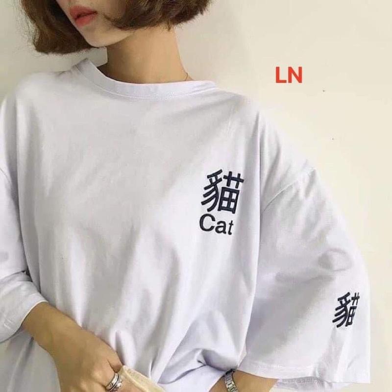 Áo CAT chữ tàu tixi DA