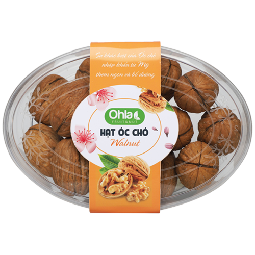 Hạt Óc chó nguyên vỏ Ohla - Hộp 200gram