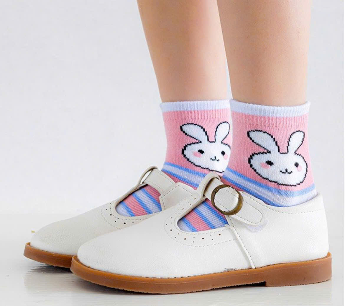 SET 5 ĐÔI TẤT VỚ 37 DỄ THƯƠNG TỪ 1-12 TUỔI DÀNH CHO BÉ GÁI